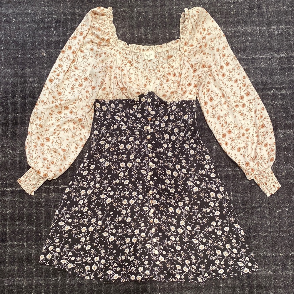 mini floral dress
